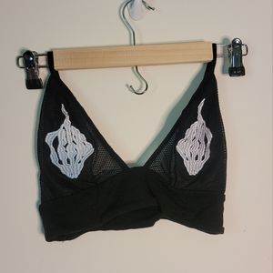 Shein Skeleton Fingers Bralette